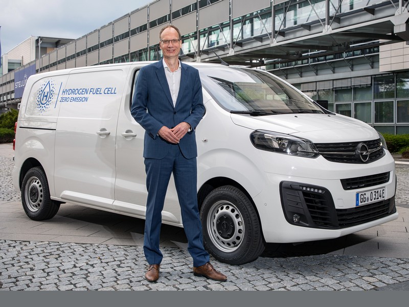 Opel Vivaro-e Hydrogen s palivovými články